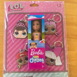 Toys Bundle for Girls & Boys, Barbie Doll, LOL Keychains, Star Wars